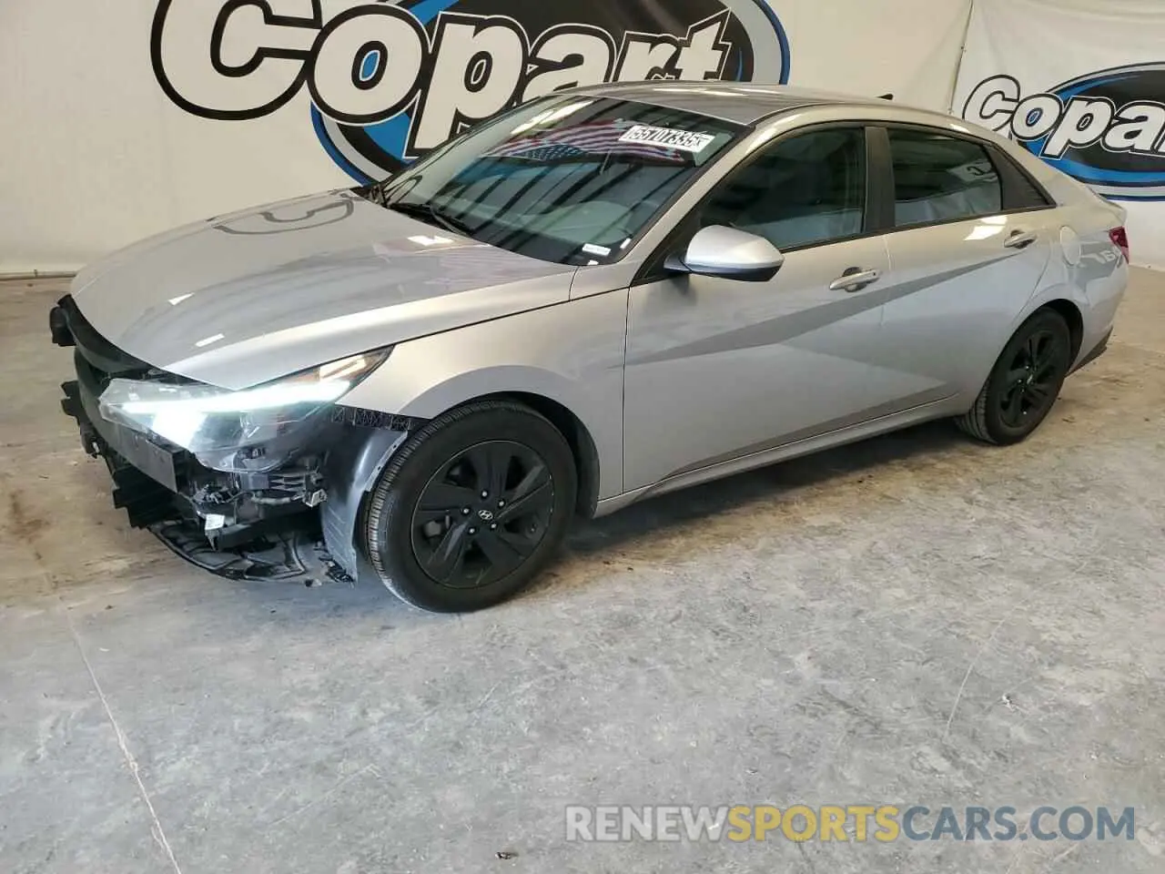 1 fotografías del automóvil dañado 5NPLS4AGXMH000185 HYUNDAI ELANTRA 2021