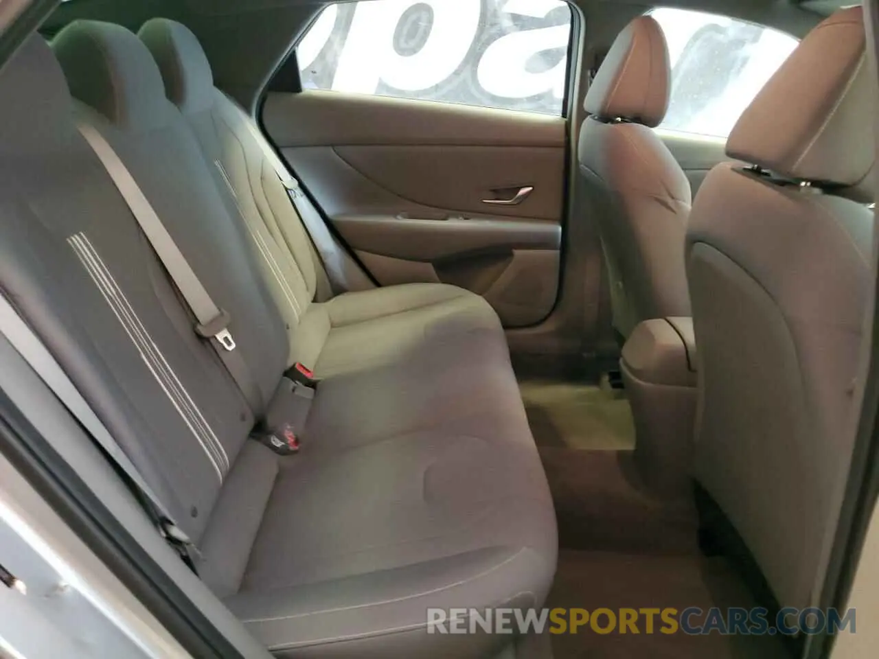 10 fotografías del automóvil dañado 5NPLS4AGXMH000185 HYUNDAI ELANTRA 2021