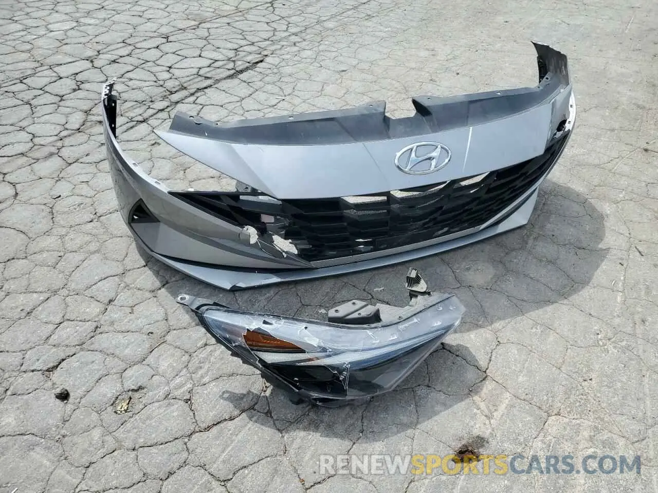 12 fotografías del automóvil dañado 5NPLS4AGXMH000185 HYUNDAI ELANTRA 2021