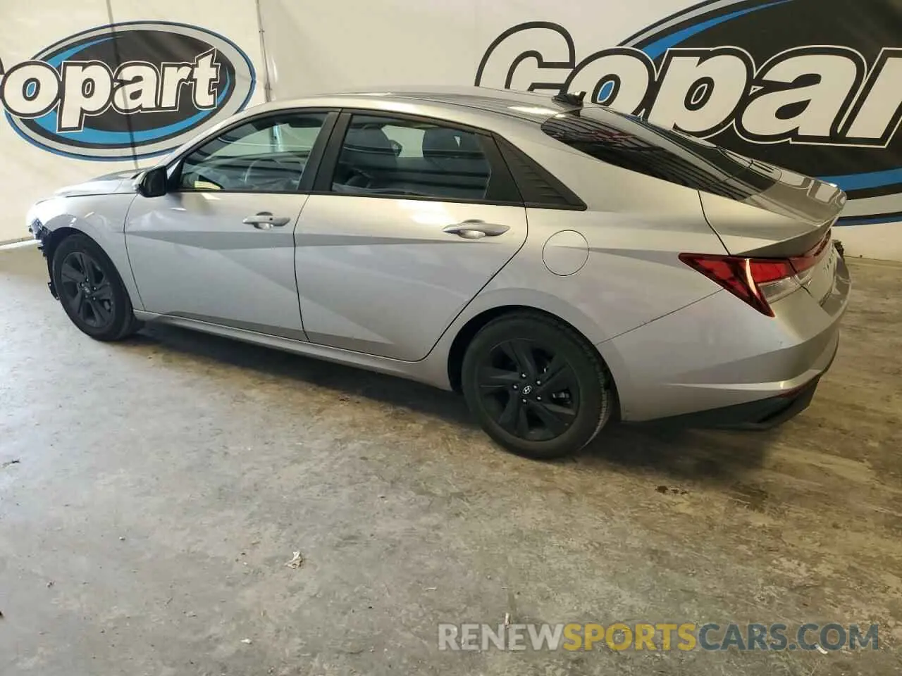 2 fotografías del automóvil dañado 5NPLS4AGXMH000185 HYUNDAI ELANTRA 2021