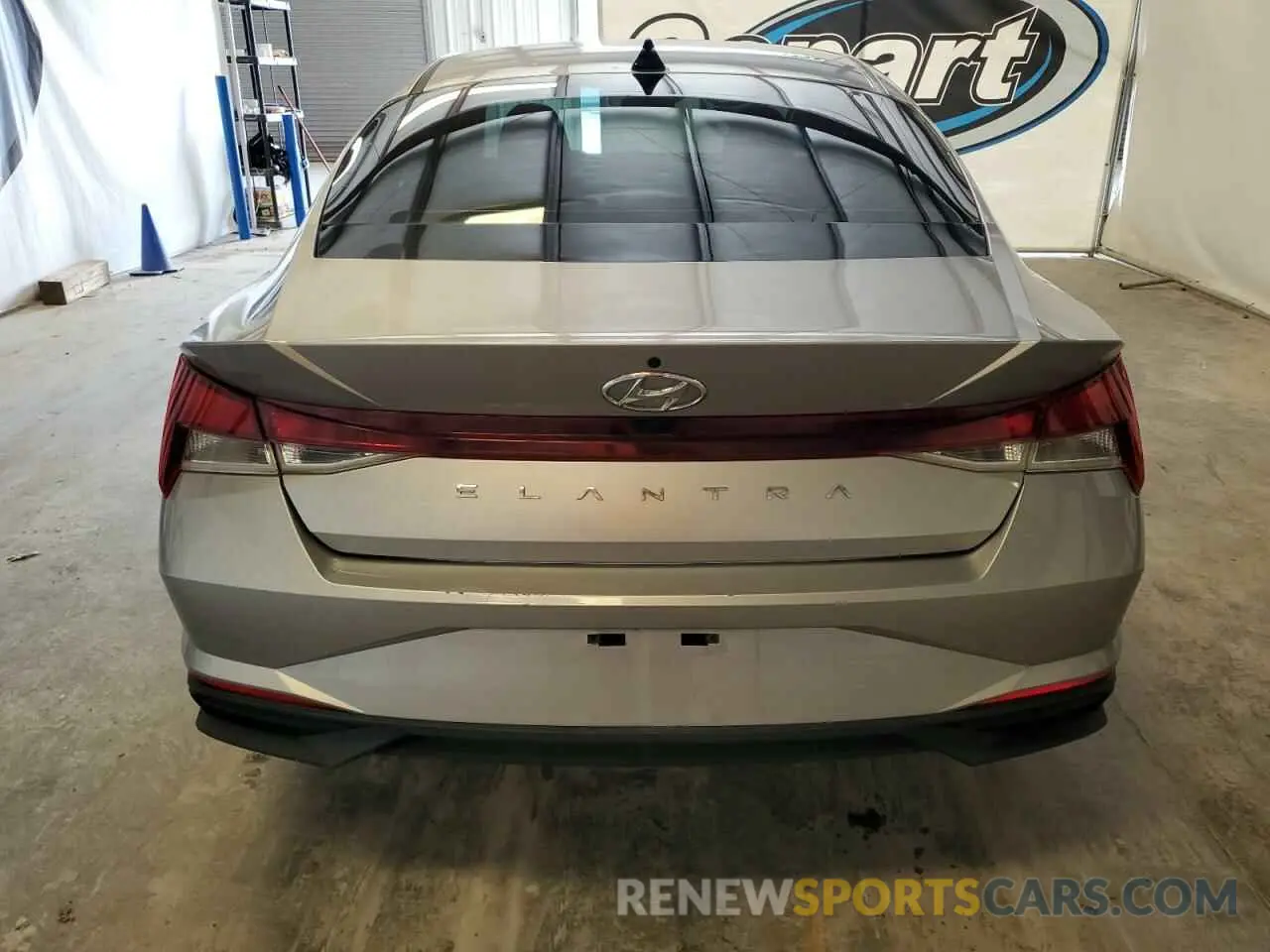 6 fotografías del automóvil dañado 5NPLS4AGXMH000185 HYUNDAI ELANTRA 2021