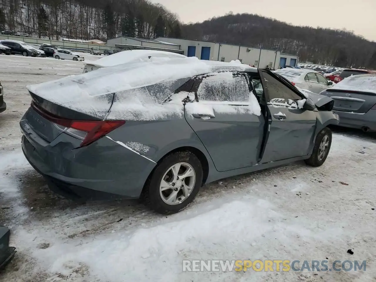 3 fotografías del automóvil dañado KMHLL4AG0MU213337 HYUNDAI ELANTRA 2021