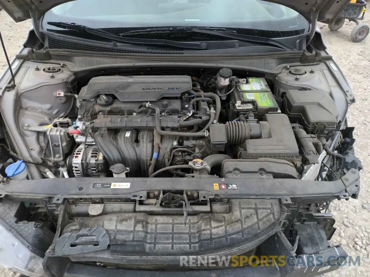 13 fotografías del automóvil dañado KMHLL4AG1MU177724 HYUNDAI ELANTRA 2021