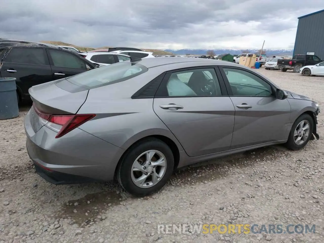 3 fotografías del automóvil dañado KMHLL4AG1MU177724 HYUNDAI ELANTRA 2021