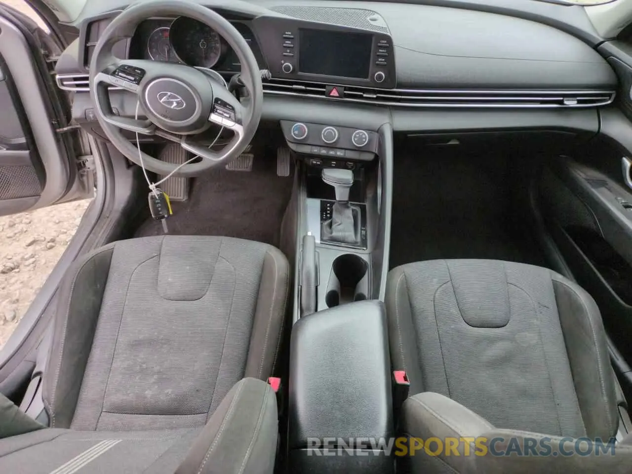 8 fotografías del automóvil dañado KMHLL4AG1MU177724 HYUNDAI ELANTRA 2021