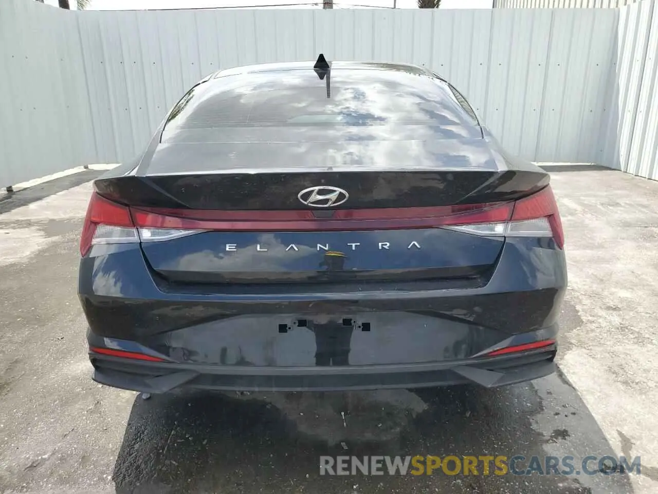 6 fotografías del automóvil dañado KMHLL4AG2MU213243 HYUNDAI ELANTRA 2021