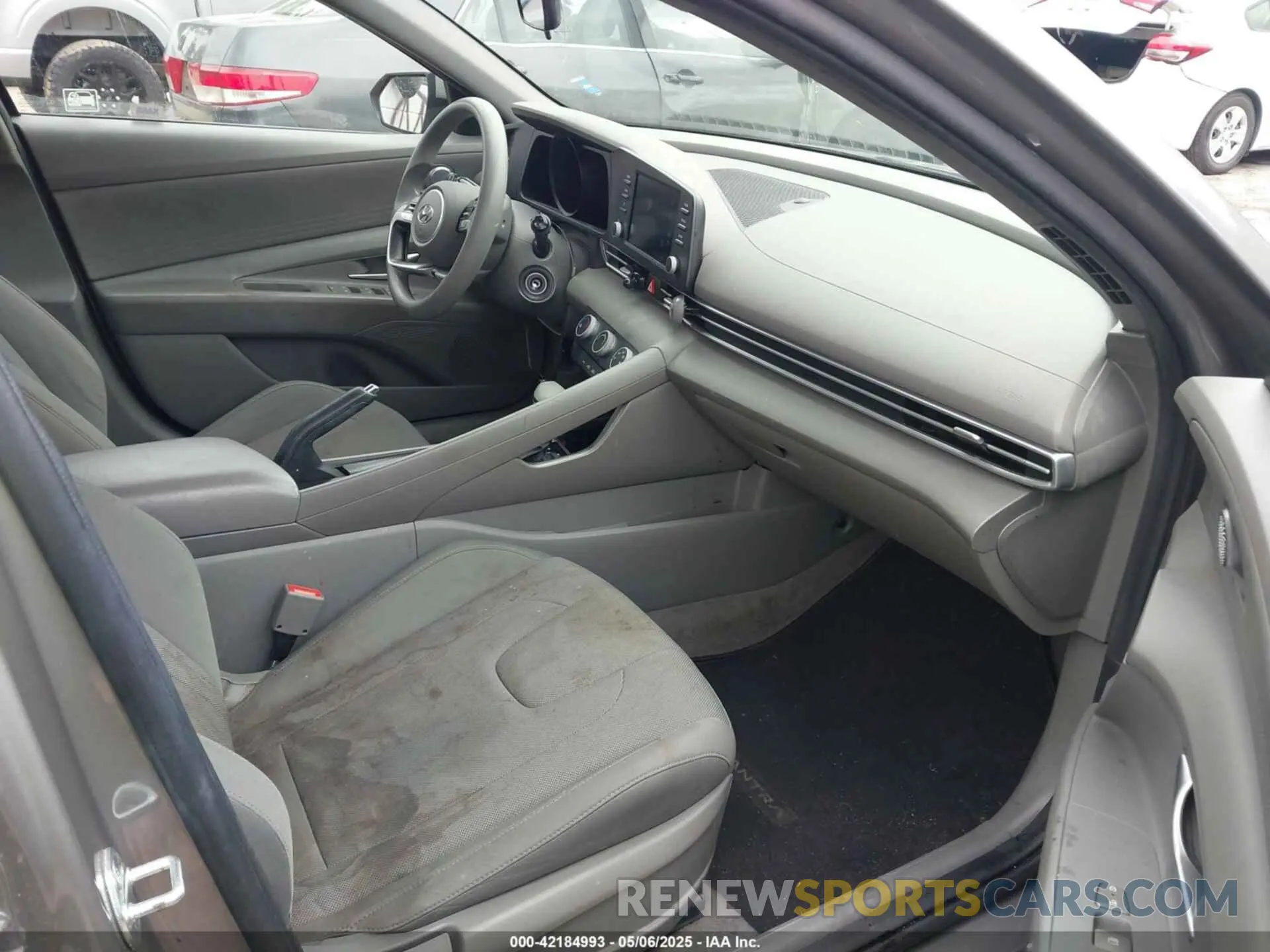 5 fotografías del automóvil dañado KMHLL4AG3MU121929 HYUNDAI ELANTRA 2021