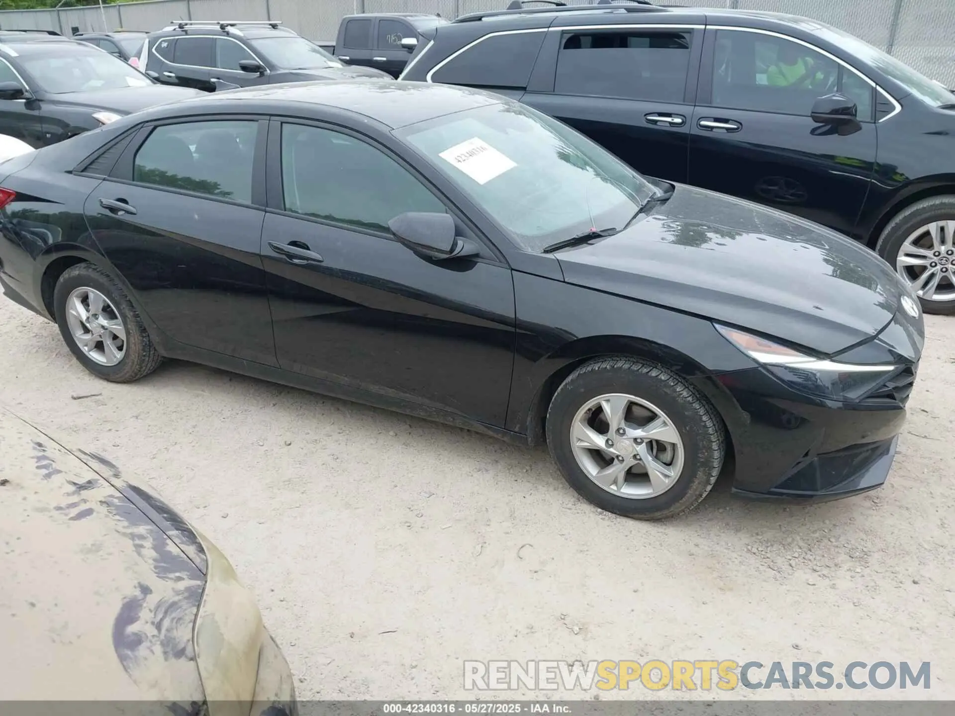 1 fotografías del automóvil dañado KMHLL4AG3MU213218 HYUNDAI ELANTRA 2021
