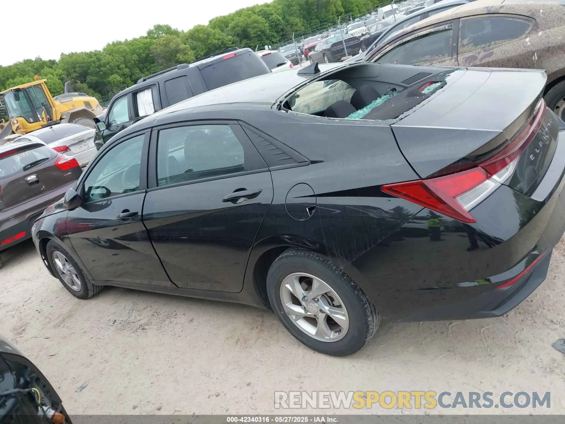 14 fotografías del automóvil dañado KMHLL4AG3MU213218 HYUNDAI ELANTRA 2021