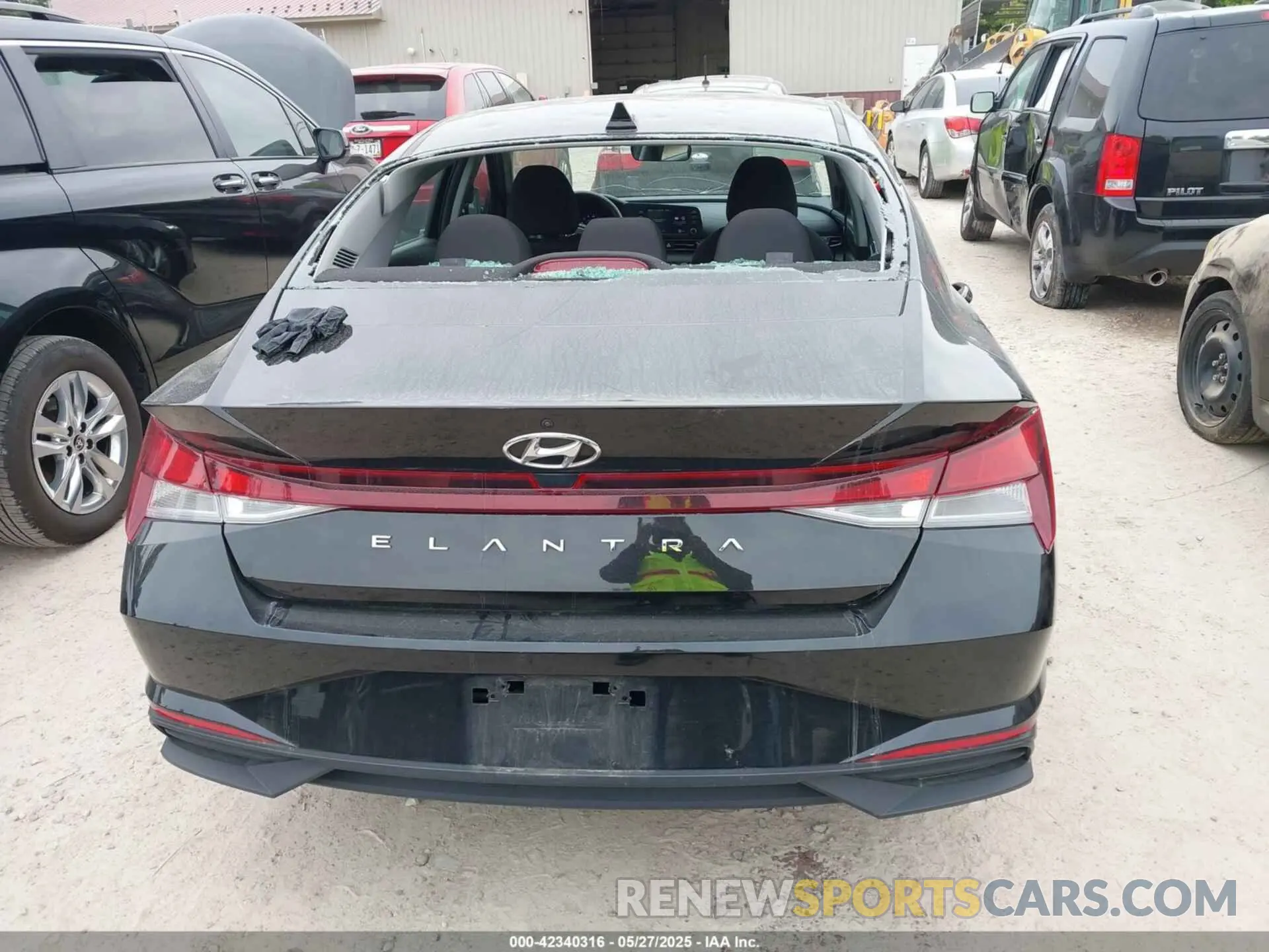 16 fotografías del automóvil dañado KMHLL4AG3MU213218 HYUNDAI ELANTRA 2021