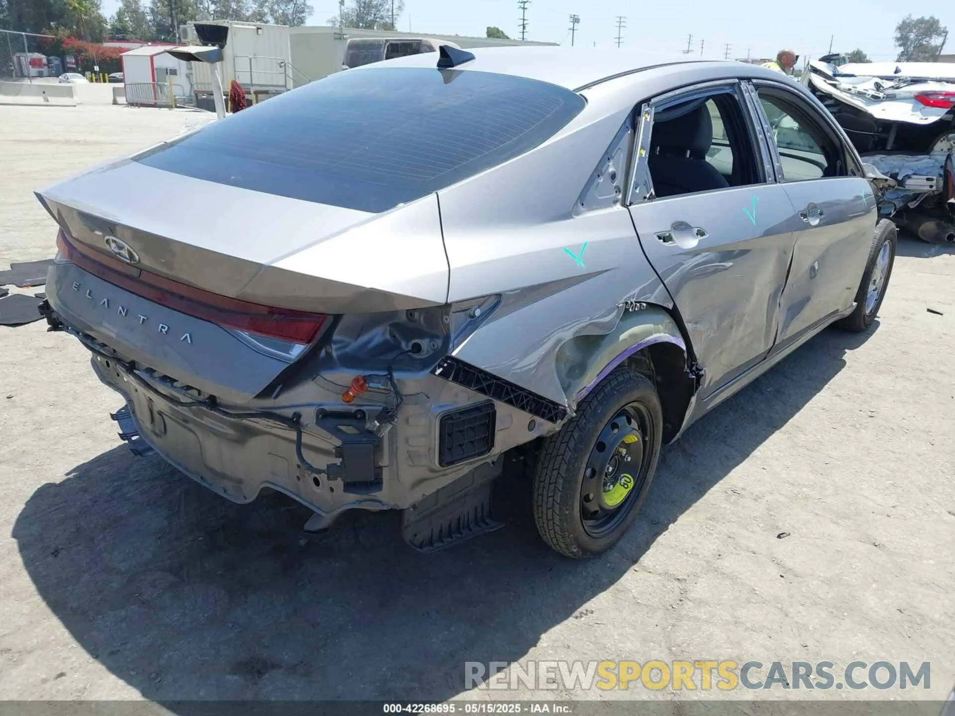4 fotografías del automóvil dañado KMHLL4AG6MU141656 HYUNDAI ELANTRA 2021