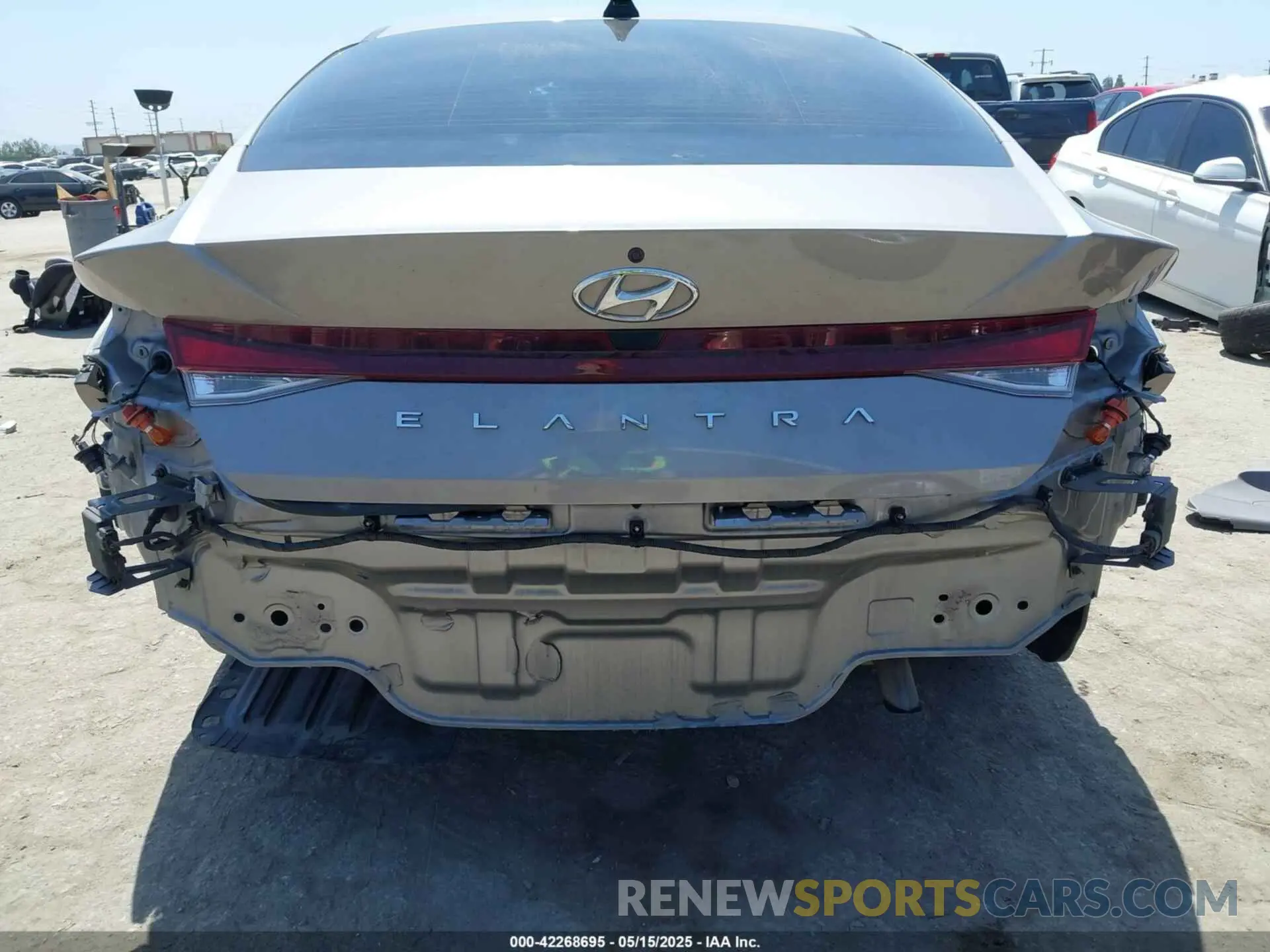 6 fotografías del automóvil dañado KMHLL4AG6MU141656 HYUNDAI ELANTRA 2021
