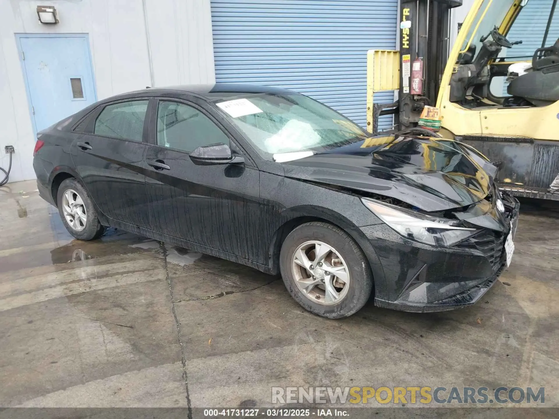 1 fotografías del automóvil dañado KMHLL4AG8MU071156 HYUNDAI ELANTRA 2021