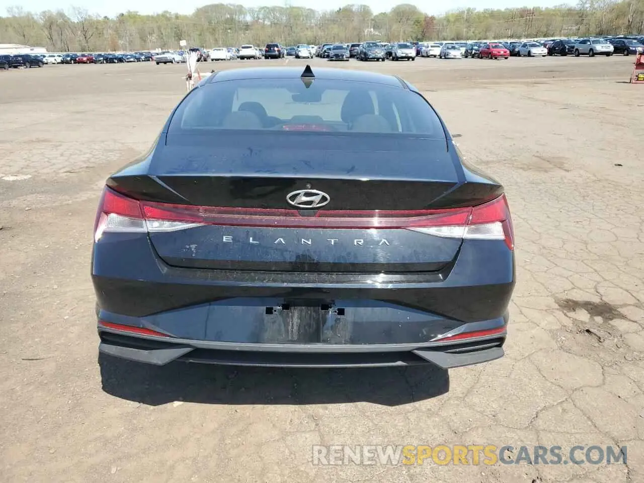 6 fotografías del automóvil dañado KMHLL4AG8MU146020 HYUNDAI ELANTRA 2021