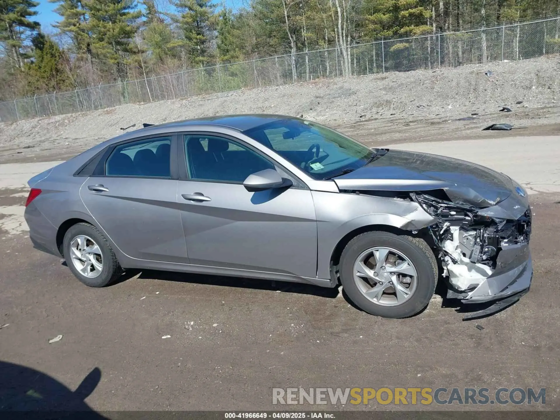 13 fotografías del automóvil dañado KMHLL4AG8MU181236 HYUNDAI ELANTRA 2021
