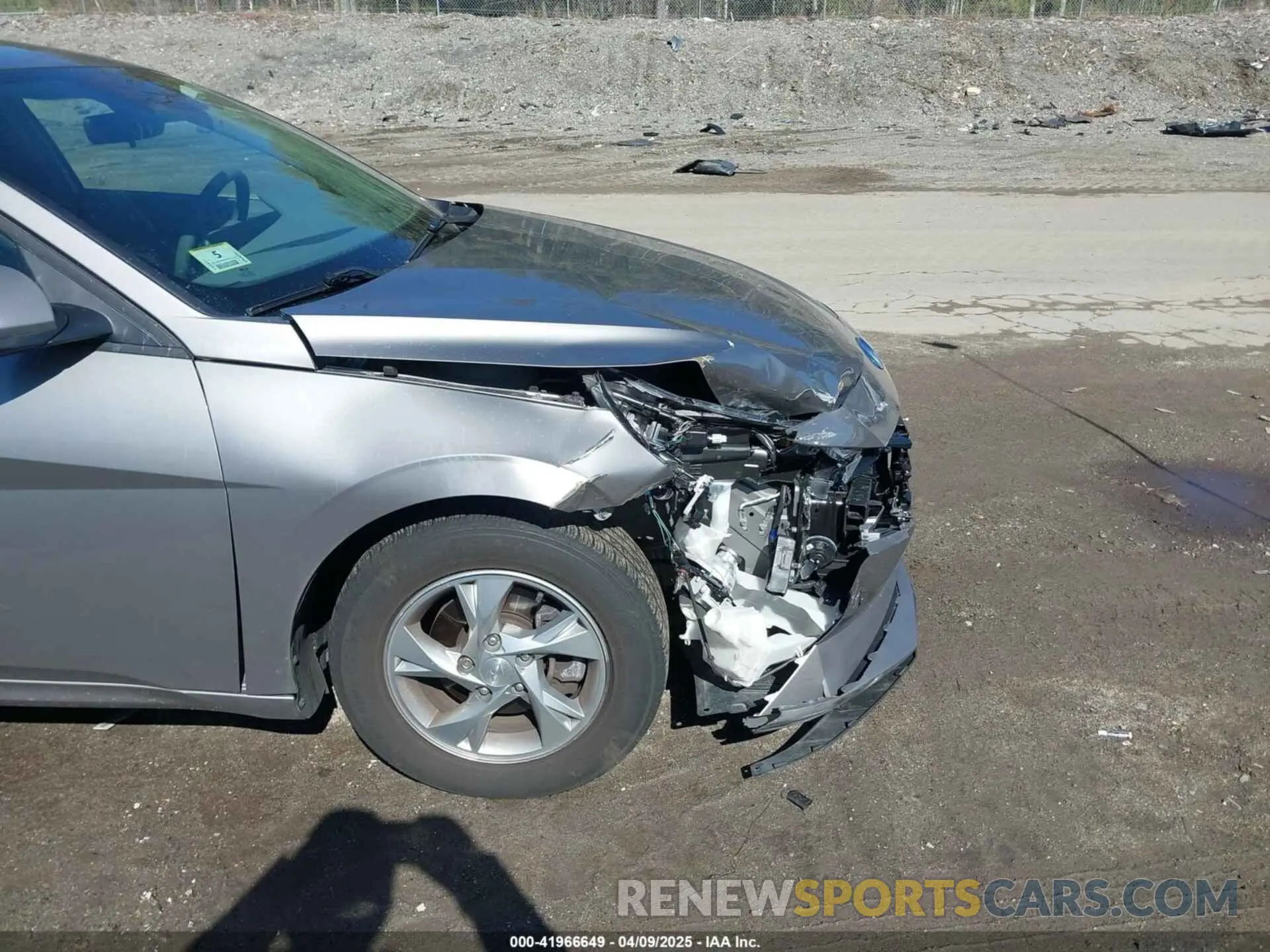 6 fotografías del automóvil dañado KMHLL4AG8MU181236 HYUNDAI ELANTRA 2021