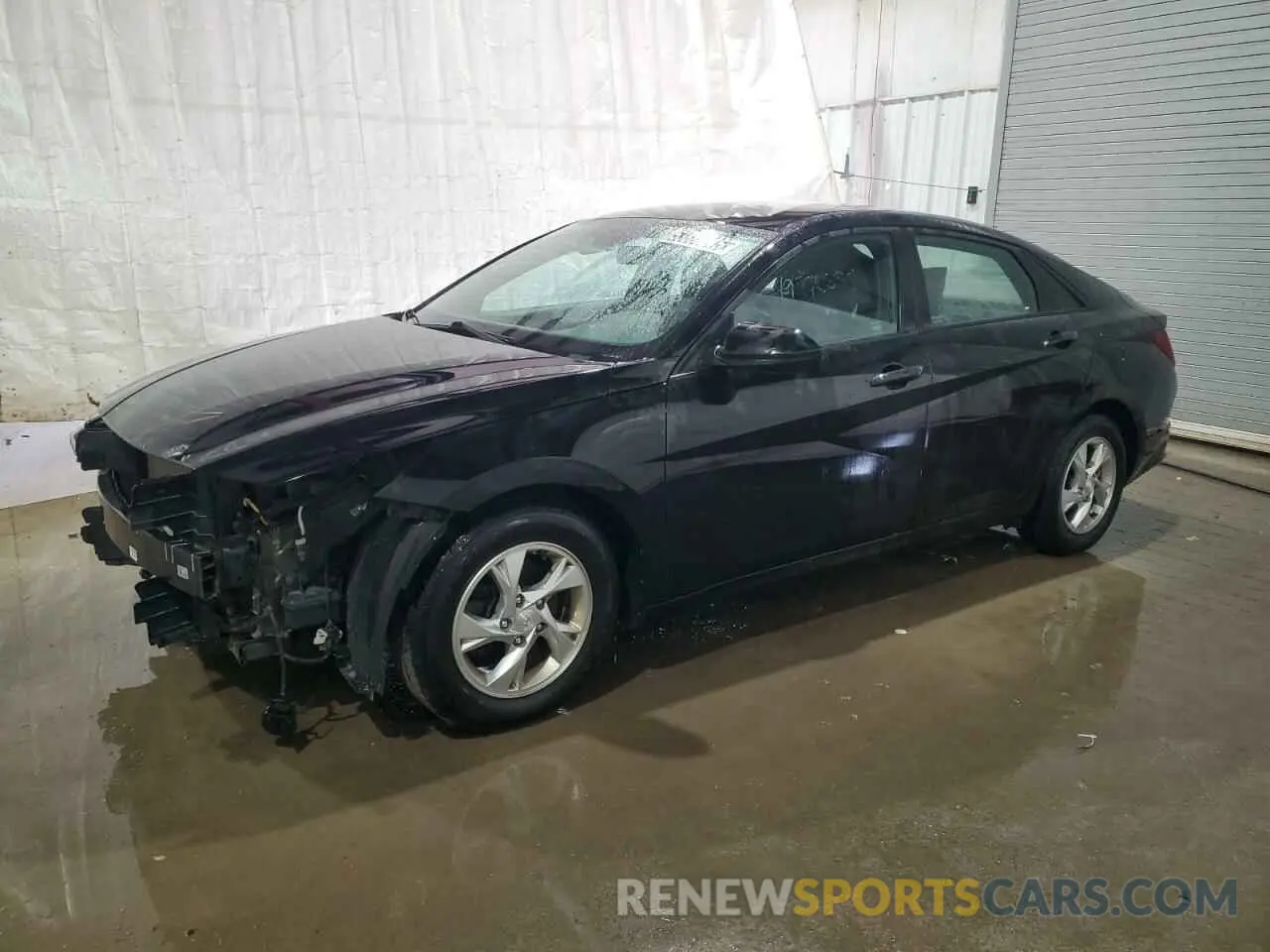1 fotografías del automóvil dañado KMHLL4AG8MU213537 HYUNDAI ELANTRA 2021