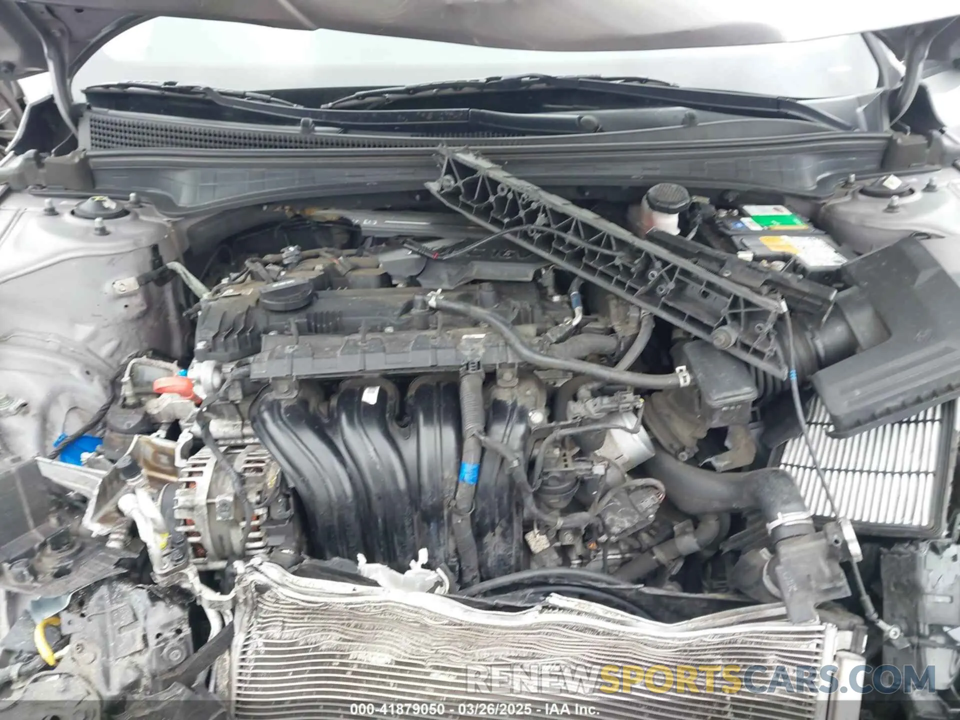 10 fotografías del automóvil dañado KMHLL4AG9MU136578 HYUNDAI ELANTRA 2021