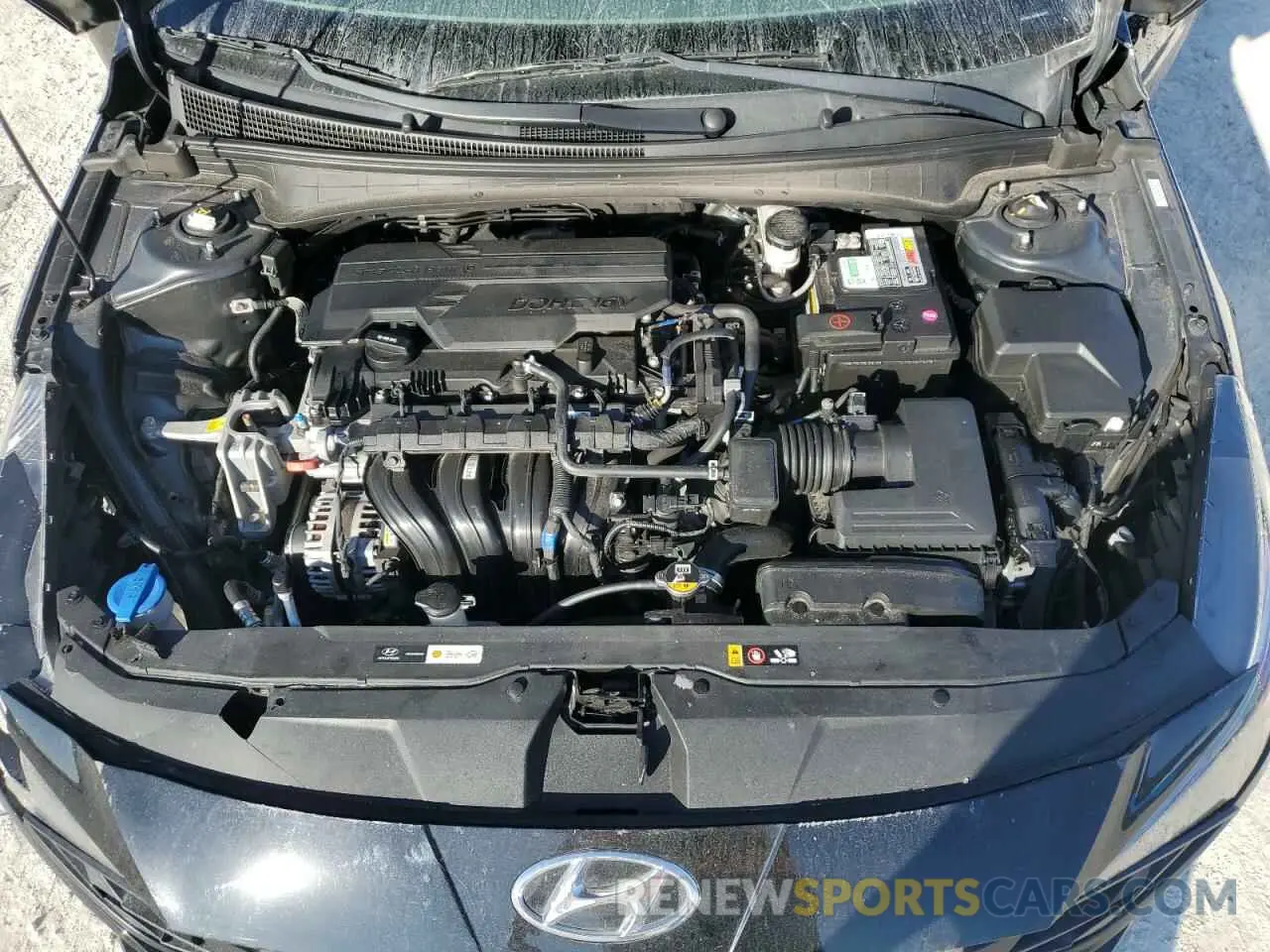 11 fotografías del automóvil dañado KMHLL4AG9MU192813 HYUNDAI ELANTRA 2021
