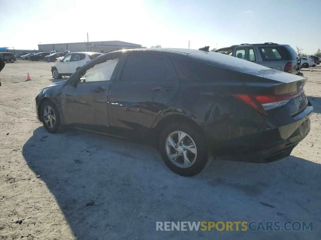 2 fotografías del automóvil dañado KMHLL4AG9MU192813 HYUNDAI ELANTRA 2021