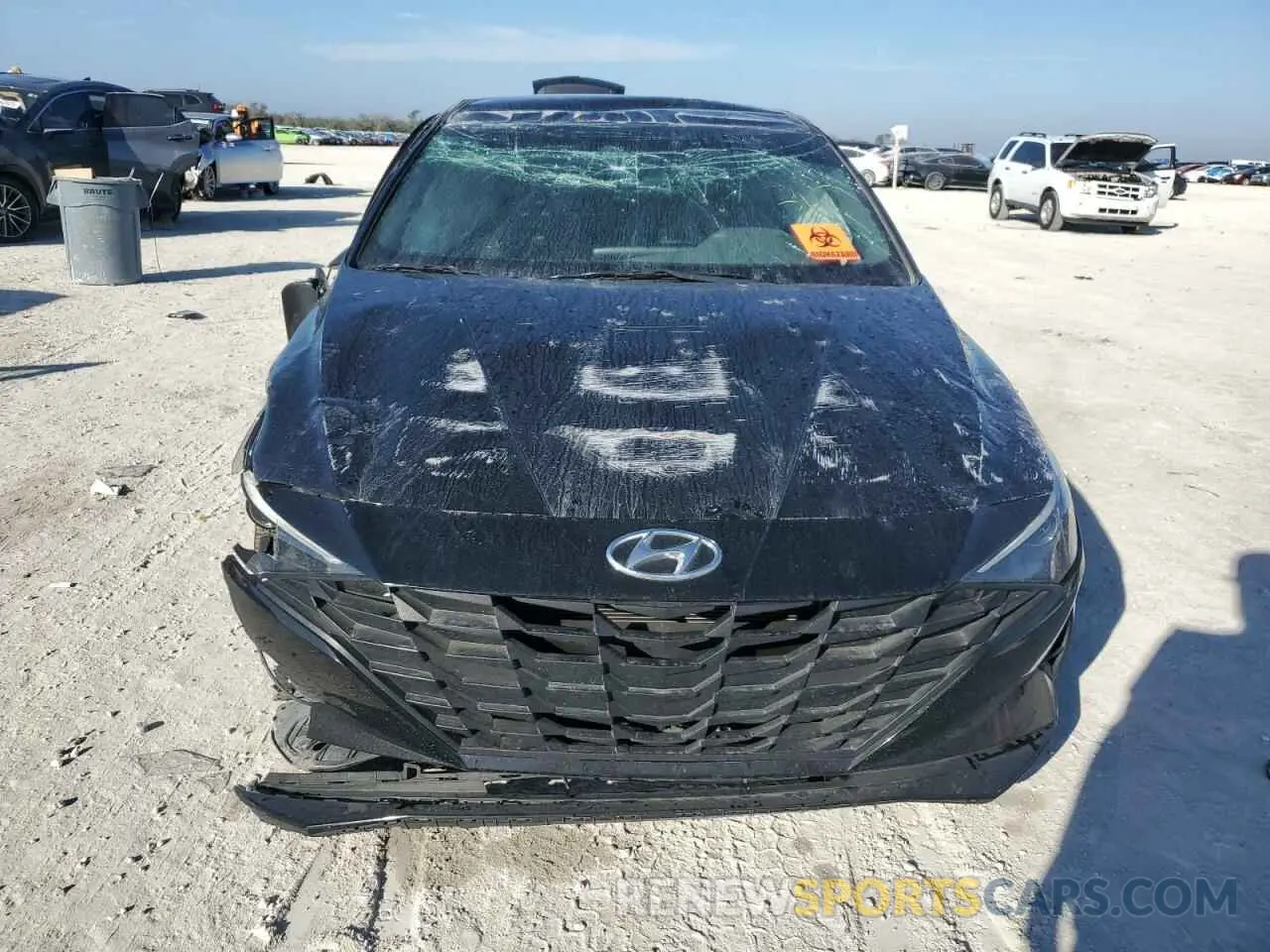 5 fotografías del automóvil dañado KMHLL4AG9MU192813 HYUNDAI ELANTRA 2021