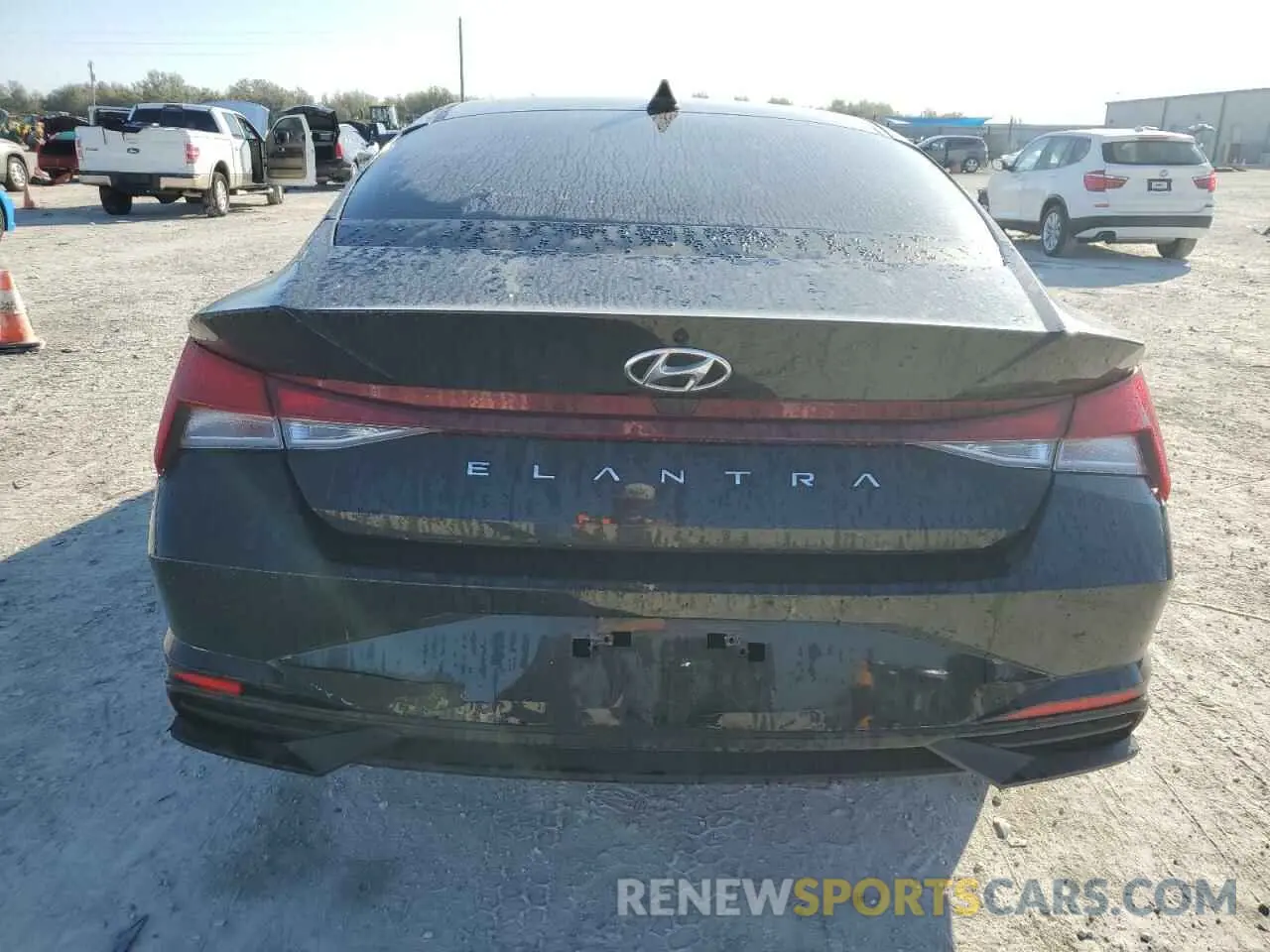 6 fotografías del automóvil dañado KMHLL4AG9MU192813 HYUNDAI ELANTRA 2021
