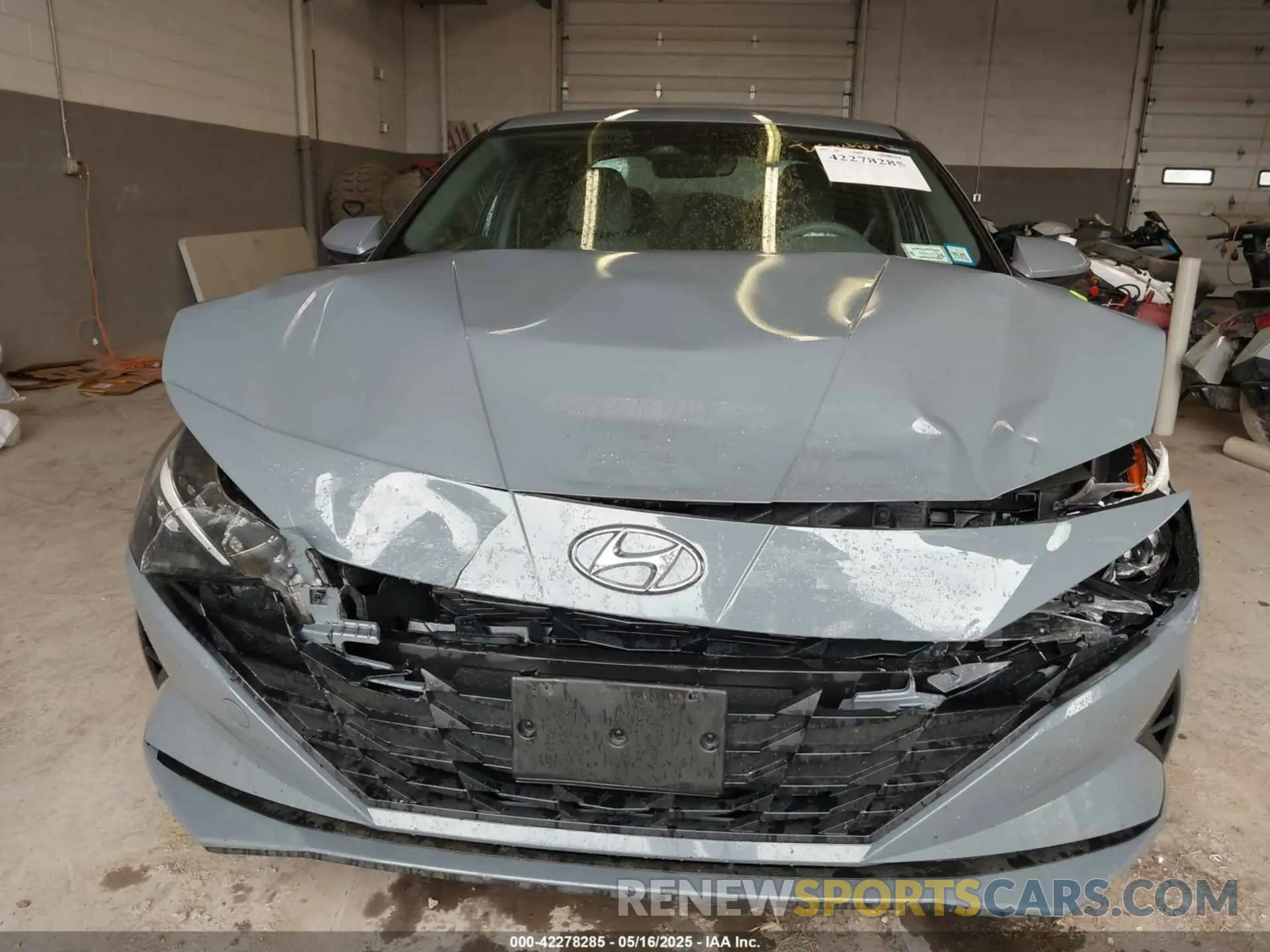 12 fotografías del automóvil dañado KMHLL4AGXMU119823 HYUNDAI ELANTRA 2021