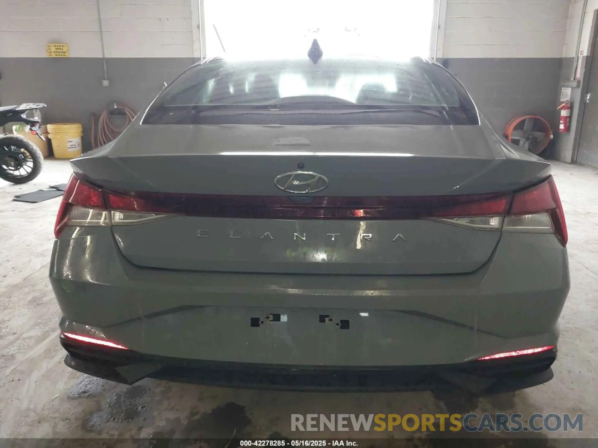 16 fotografías del automóvil dañado KMHLL4AGXMU119823 HYUNDAI ELANTRA 2021