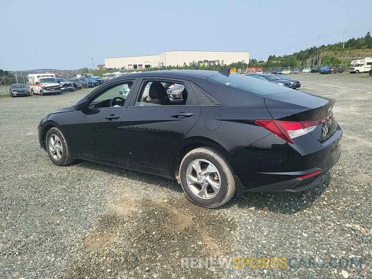 2 fotografías del automóvil dañado KMHLM4AG0MU067731 HYUNDAI ELANTRA 2021