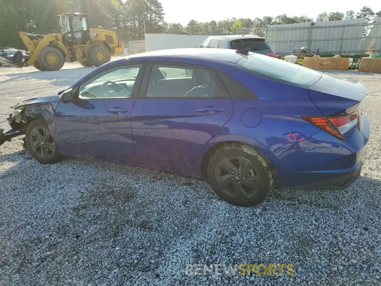 2 fotografías del automóvil dañado KMHLM4AG0MU162287 HYUNDAI ELANTRA 2021