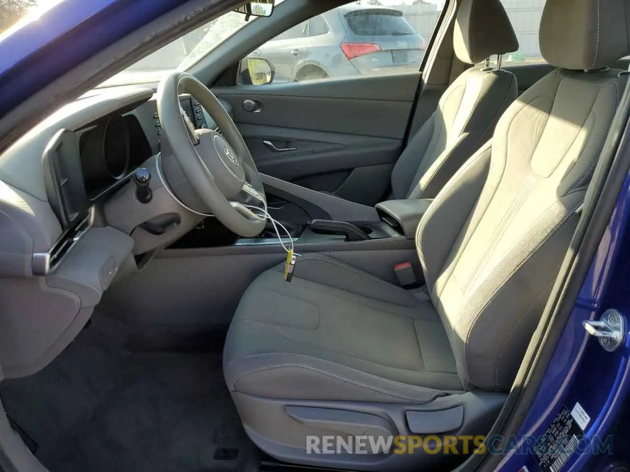 7 fotografías del automóvil dañado KMHLM4AG0MU162287 HYUNDAI ELANTRA 2021