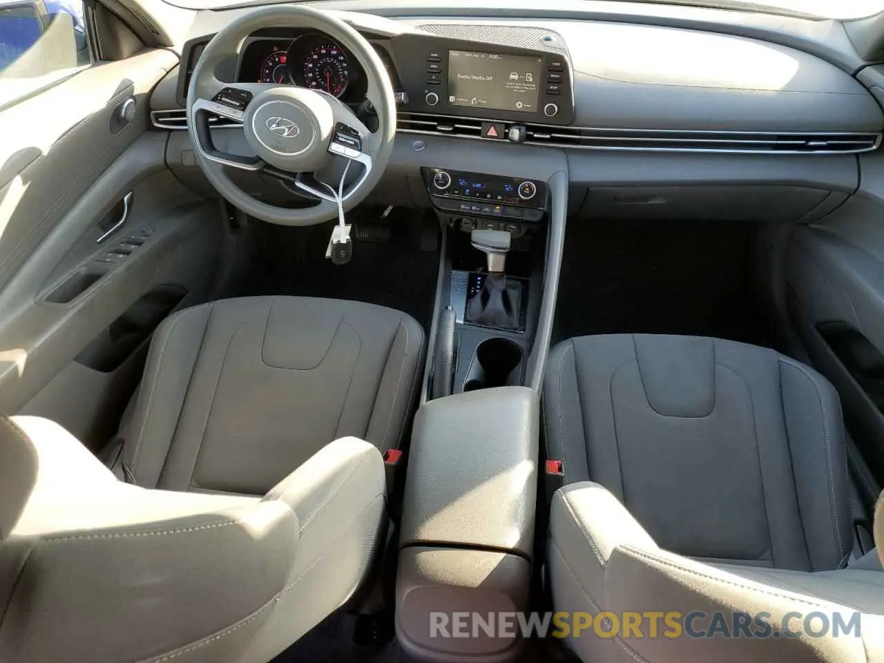 8 fotografías del automóvil dañado KMHLM4AG0MU162287 HYUNDAI ELANTRA 2021