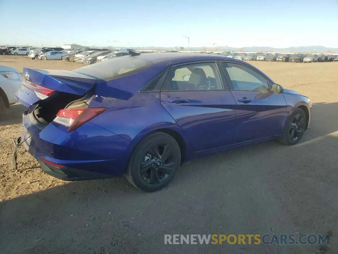 3 fotografías del automóvil dañado KMHLM4AG1MU158099 HYUNDAI ELANTRA 2021