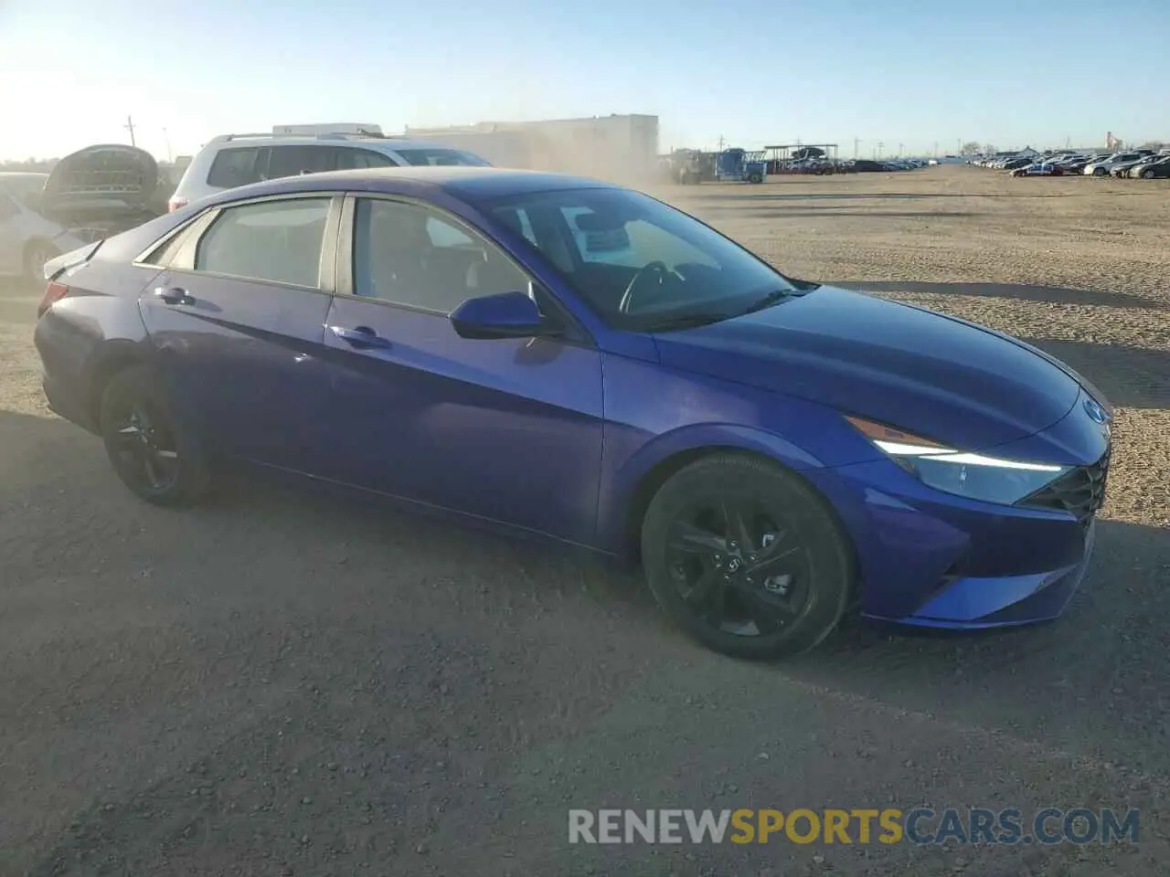 4 fotografías del automóvil dañado KMHLM4AG1MU158099 HYUNDAI ELANTRA 2021