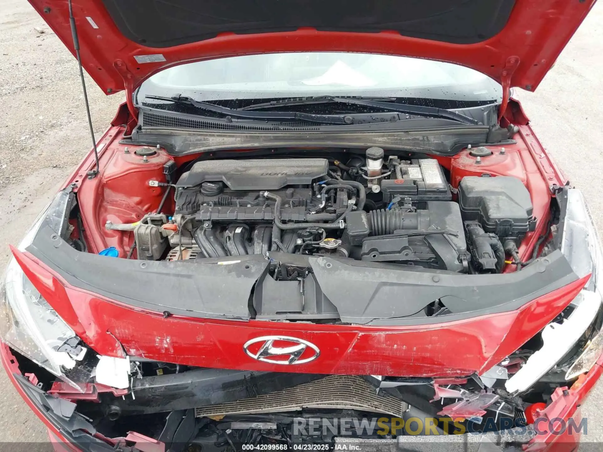 10 fotografías del automóvil dañado KMHLM4AG1MU175615 HYUNDAI ELANTRA 2021