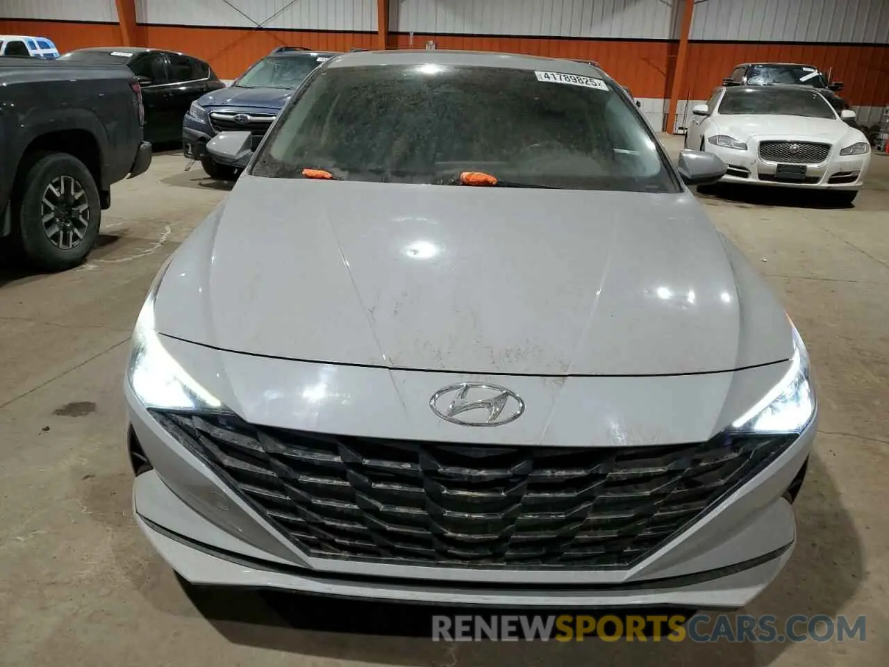 5 fotografías del automóvil dañado KMHLM4AG2MU070498 HYUNDAI ELANTRA 2021