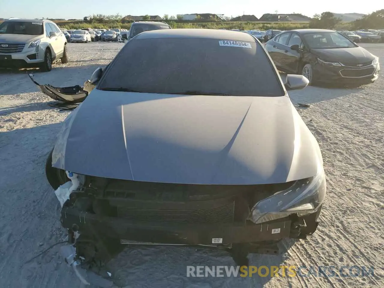 5 fotografías del automóvil dañado KMHLM4AG2MU157222 HYUNDAI ELANTRA 2021