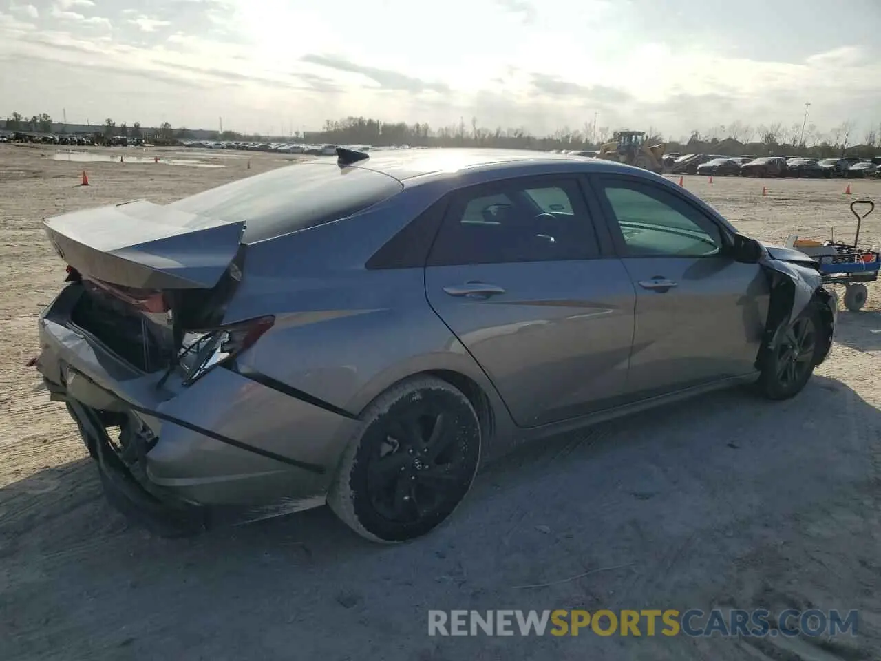 3 fotografías del automóvil dañado KMHLM4AG3MU081123 HYUNDAI ELANTRA 2021