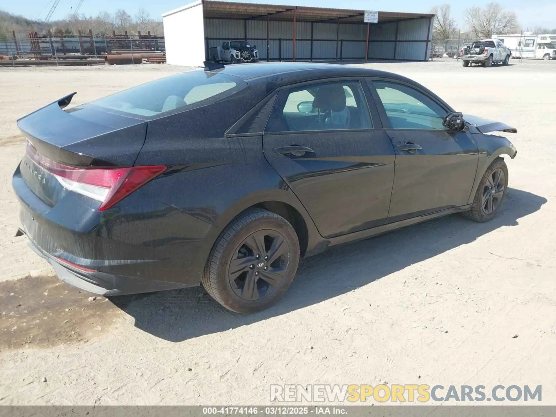 4 fotografías del automóvil dañado KMHLM4AG3MU161425 HYUNDAI ELANTRA 2021