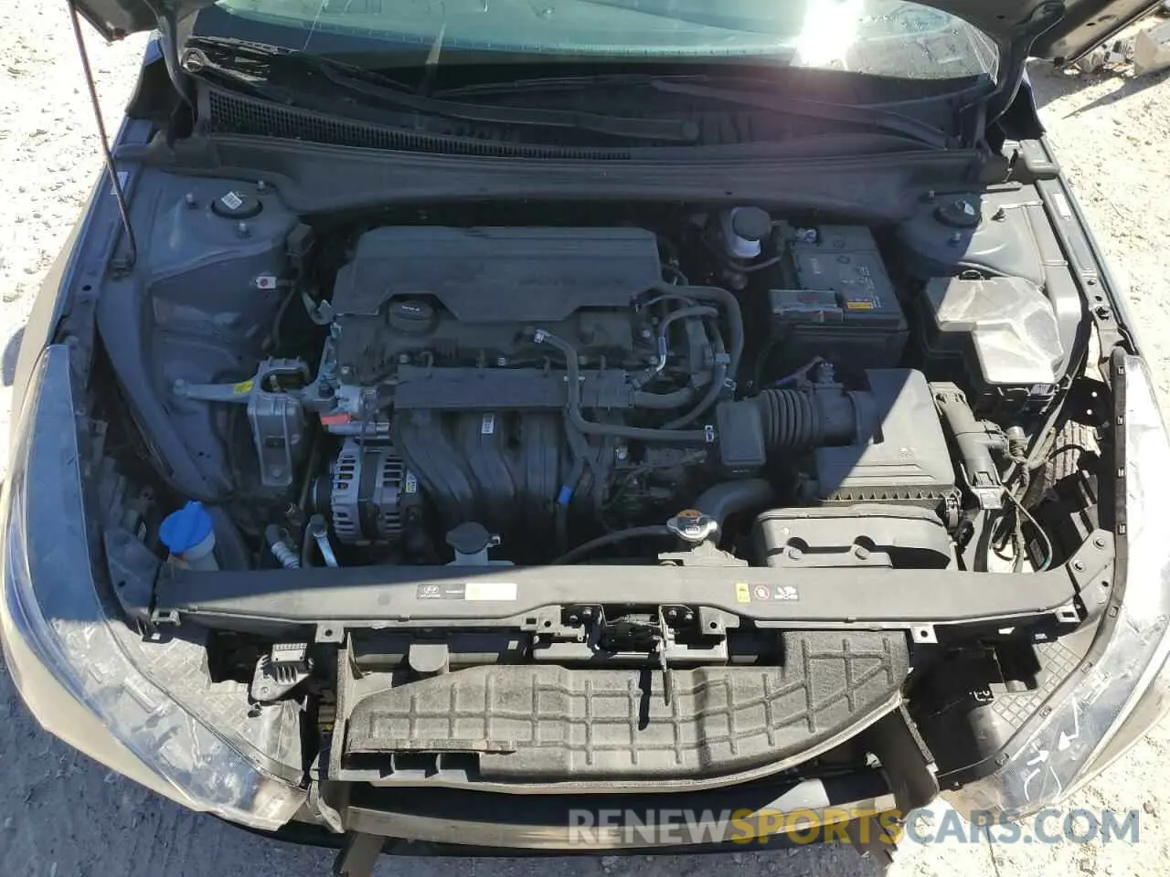 11 fotografías del automóvil dañado KMHLM4AG3MU164308 HYUNDAI ELANTRA 2021