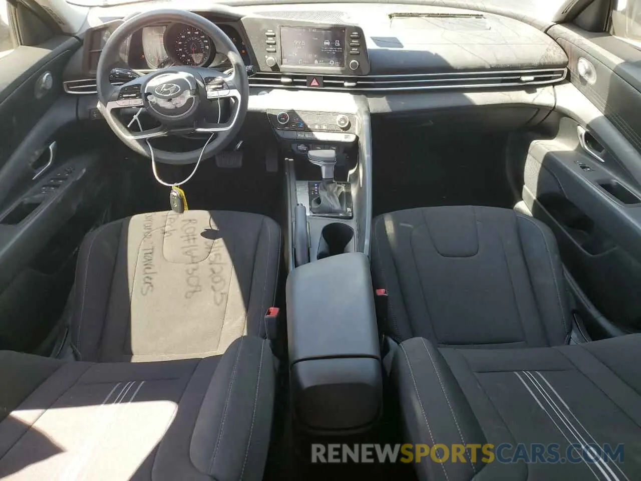 8 fotografías del automóvil dañado KMHLM4AG3MU164308 HYUNDAI ELANTRA 2021
