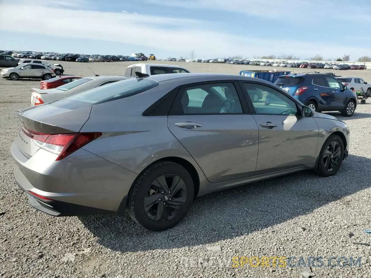 3 fotografías del automóvil dañado KMHLM4AG3MU210252 HYUNDAI ELANTRA 2021
