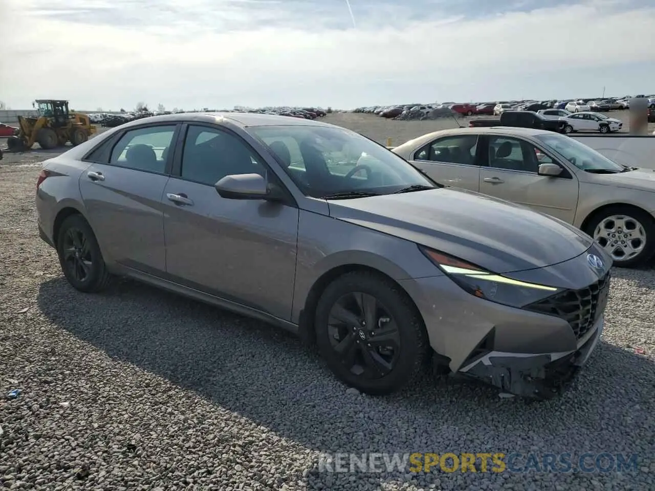4 fotografías del automóvil dañado KMHLM4AG3MU210252 HYUNDAI ELANTRA 2021