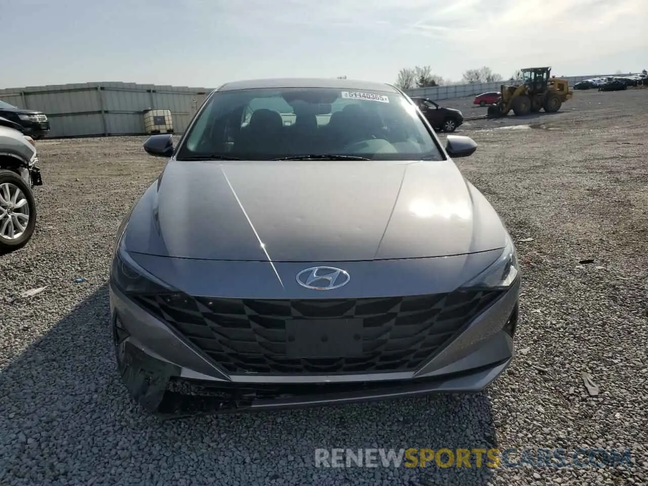 5 fotografías del automóvil dañado KMHLM4AG3MU210252 HYUNDAI ELANTRA 2021