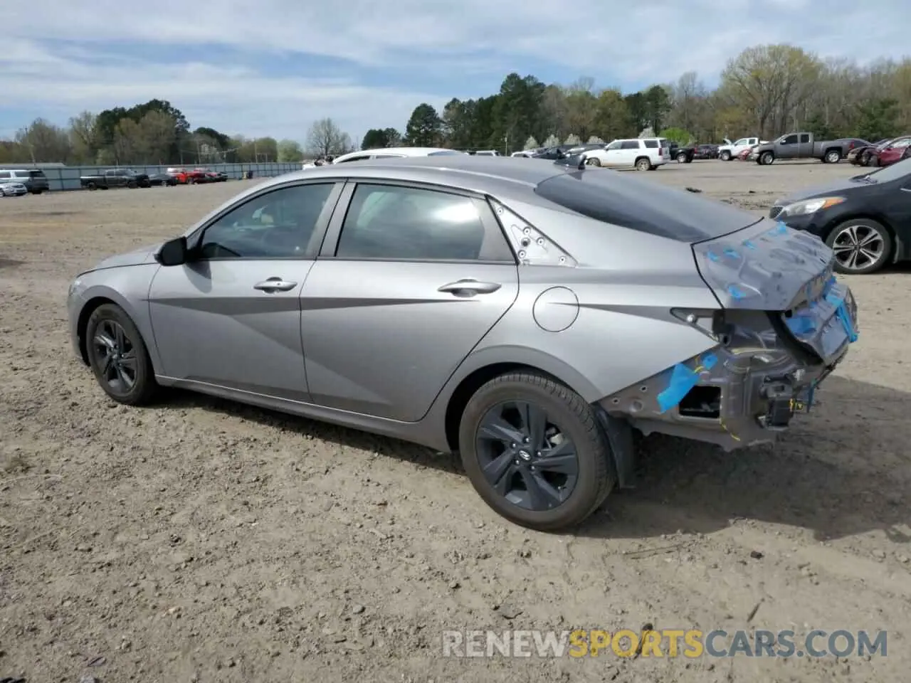 2 fotografías del automóvil dañado KMHLM4AG4MU089876 HYUNDAI ELANTRA 2021