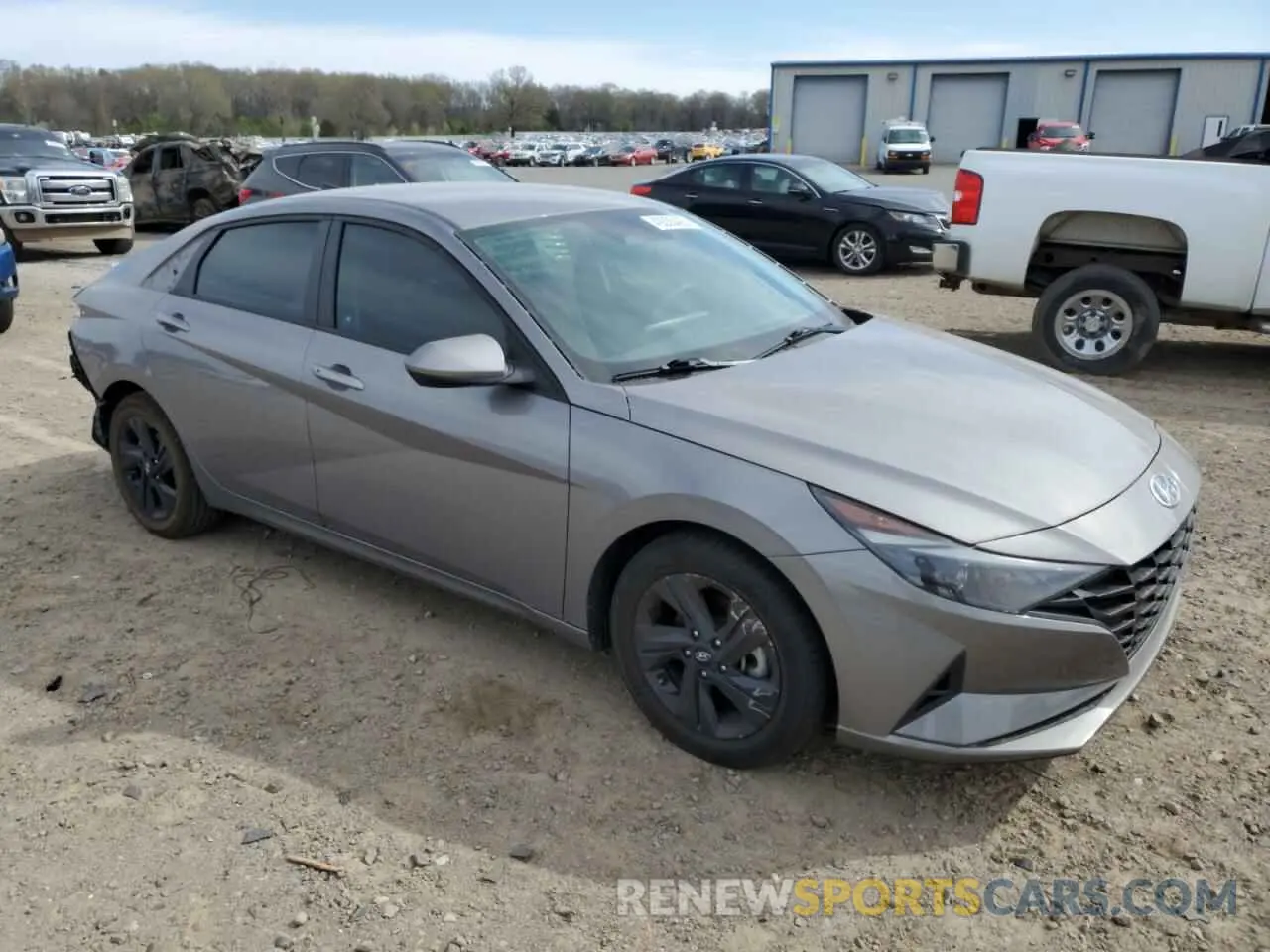 4 fotografías del automóvil dañado KMHLM4AG4MU089876 HYUNDAI ELANTRA 2021