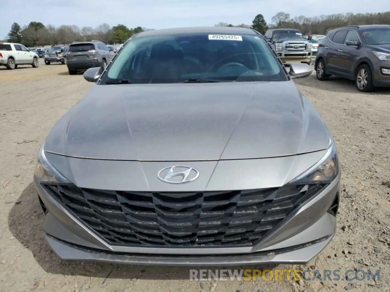 5 fotografías del automóvil dañado KMHLM4AG4MU089876 HYUNDAI ELANTRA 2021