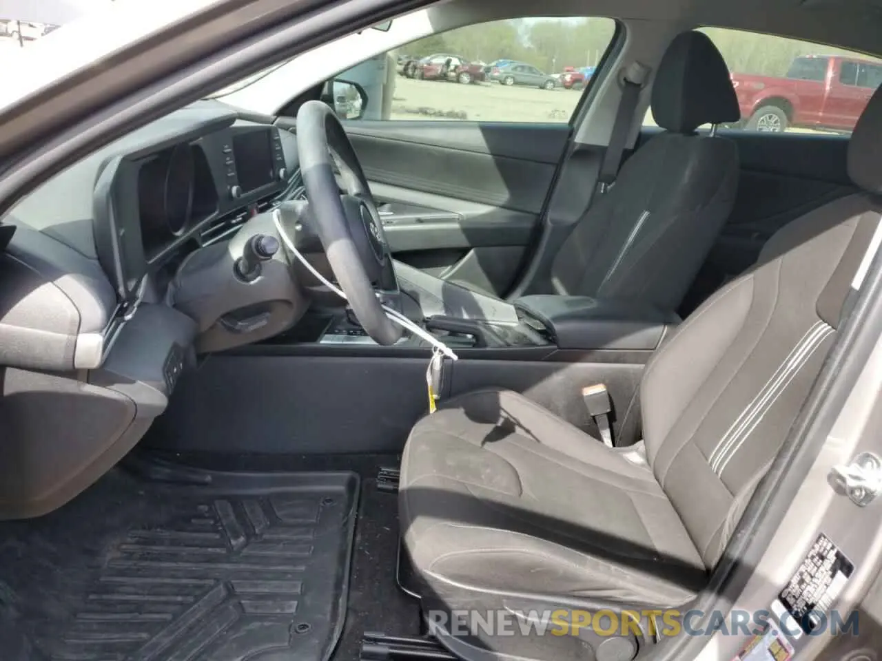 7 fotografías del automóvil dañado KMHLM4AG4MU089876 HYUNDAI ELANTRA 2021