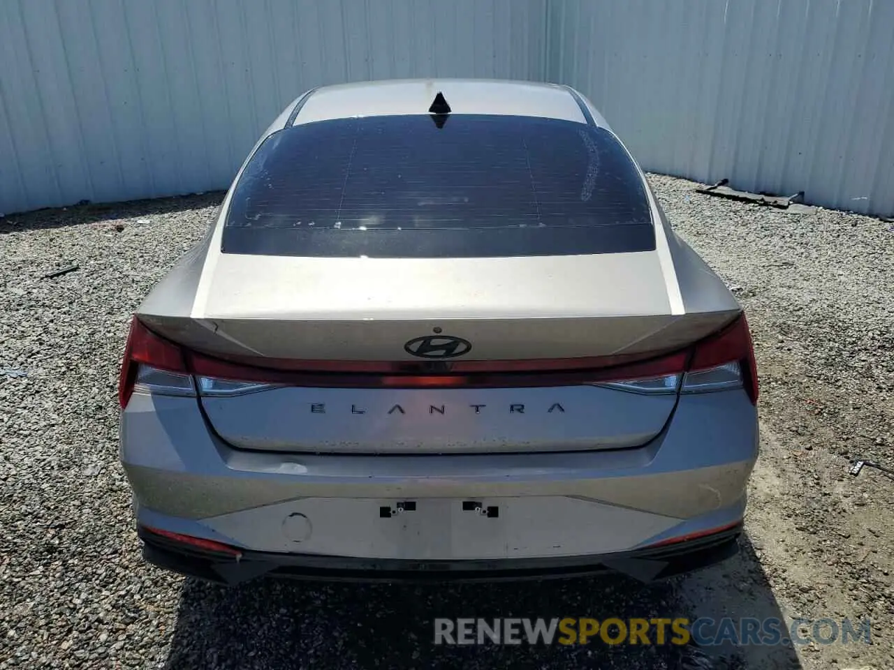 6 fotografías del automóvil dañado KMHLM4AG4MU140325 HYUNDAI ELANTRA 2021