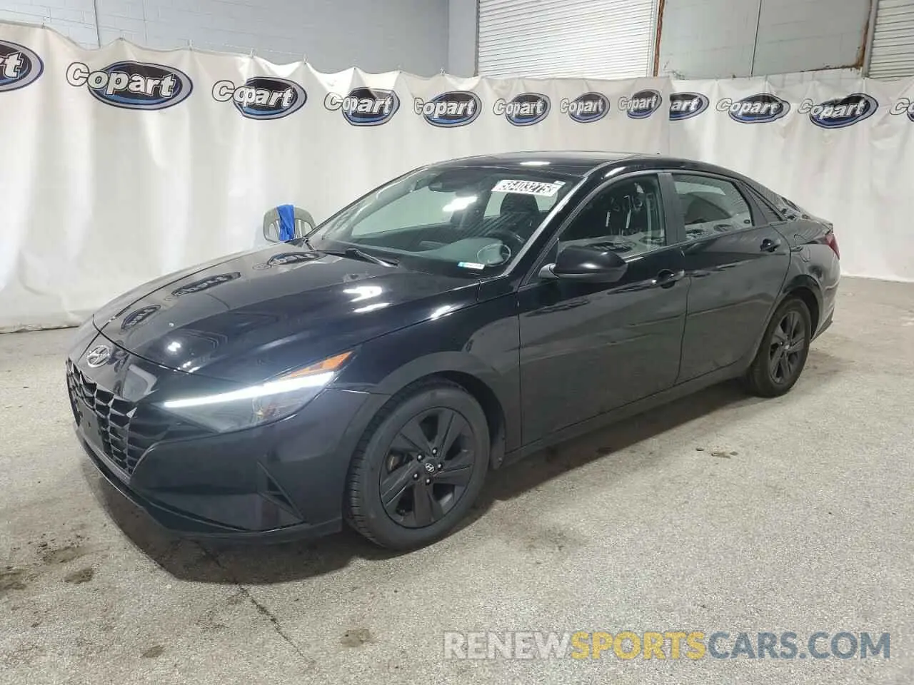 1 fotografías del automóvil dañado KMHLM4AG5MU074528 HYUNDAI ELANTRA 2021